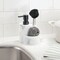 mDesign Kitchen Sink Soap Dispenser Pump, Storage Caddy for Counter